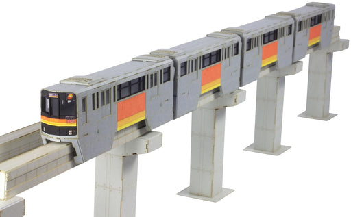 Plum 1/150 Scale Paper Kit Tama Monorail 1000 Series 4 Car Set- Japan Figure Store - #1 Bring To You The Best Japanese Goods
