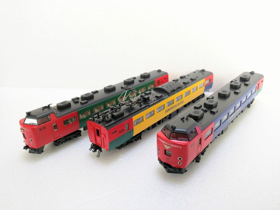 Kato 485 Series Kirishima Hyuga N Gauge Train Model- Japan Figure Store - #1 Bring To You The Best Japanese Goods