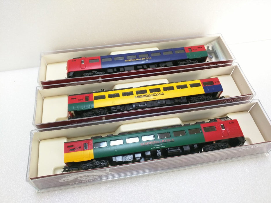 Kato 485 Series Kirishima Hyuga N Gauge Train Model- Japan Figure Store - #1 Bring To You The Best Japanese Goods