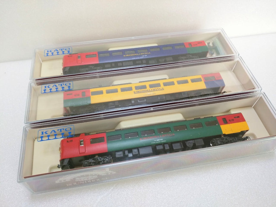 Kato 485 Series Kirishima Hyuga N Gauge Train Model- Japan Figure Store - #1 Bring To You The Best Japanese Goods
