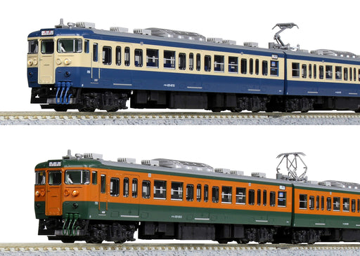 Kato 115 Series 6-Car Railway Model Train Set Shinano N Gauge Shonan/Yokosuka Colors- Japan Figure Store - #1 Bring To You The Best Japanese Goods